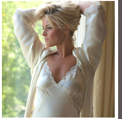 Everybody loves the joy of a great discovery -  our Le Tresor Silk Gown