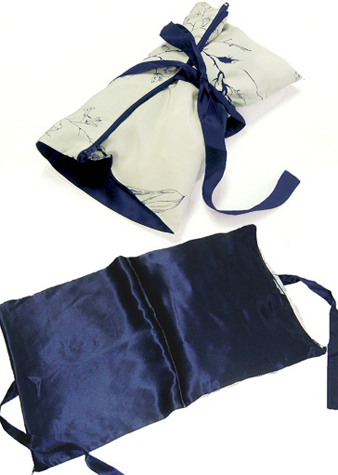 silk lingerie bag